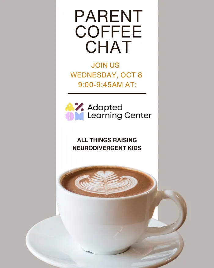 Flyer for Parent Coffee Chat